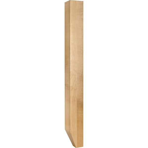 Hardware Resources 3-1/2" Wx3-1/2"Dx35-1/2"H Maple Shaker Tapered Foot Post P32MP - main
